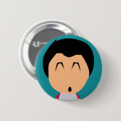 BUBUの男の子 缶バッジ (正面&裏面)