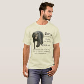 Bubuは自由です! Tシャツ (正面フル)