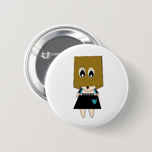 BUBU 缶バッジ (正面&裏面)