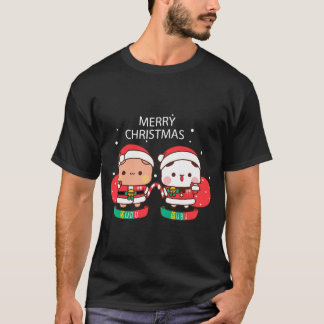Bubu Duduクリスマス：休日の応援で自分自身を包む Tシャツ