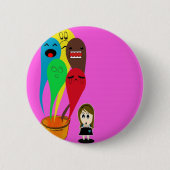 BUBU FANTASMAS 缶バッジ (正面)