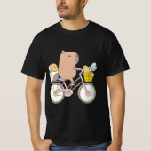 Bubu the Guinea Pig Biking Tシャツ (正面)