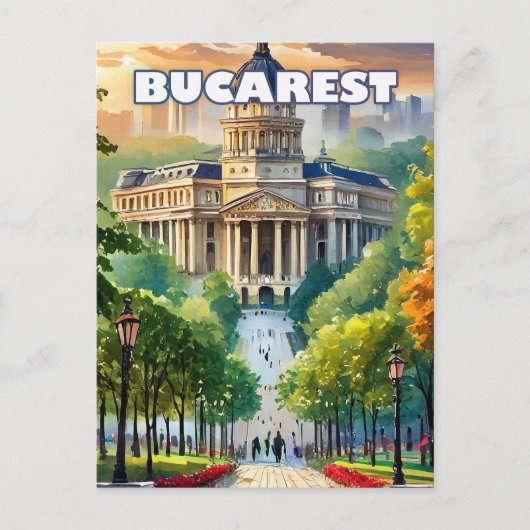 Bucarest dévoile son charme ポストカード (正面)