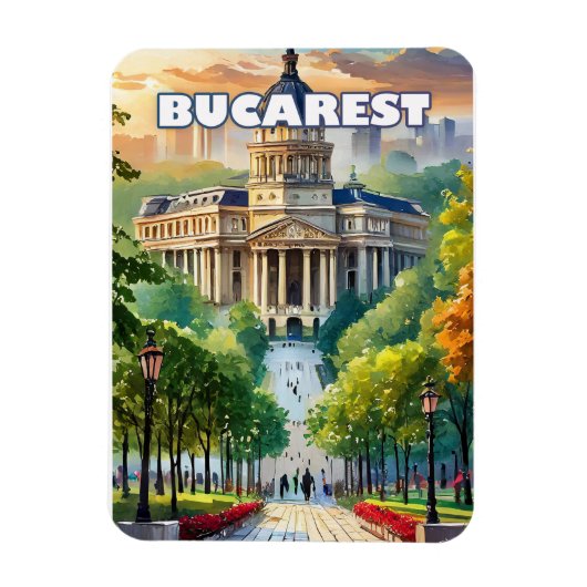 Bucarest dévoile son charme マグネット (縦)