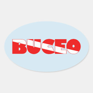 Buceo (スペインの) 楕円形シール