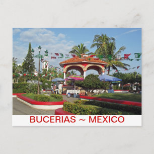 Buceriasの都心の広場 ポストカード