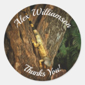 Bucerias Iguanaありがとう1069 ラウンドシール (正面)