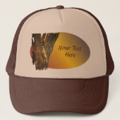 Bucerias Iguana 1069 Trucker Hat キャップ (正面)