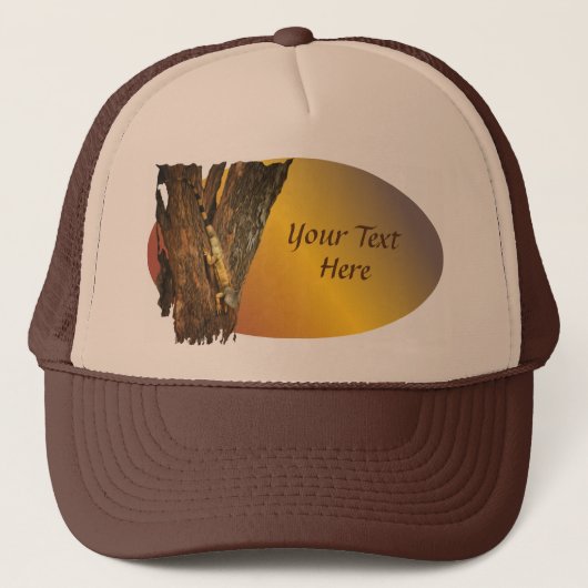 Bucerias Iguana 1069 Trucker Hat キャップ (正面)