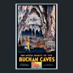 Buchan Caves Australia Vintage Poster ポスター<br><div class="desc">Fully restored vintage travel poster from Buchan Cave, Australia. Please note that our posters are high quality reproductions based on professional, very high resolution scans off the originals. Our manual retouching process does not involve the use of filters that remove any original details or texture that you will see in...</div>