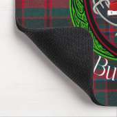 Buchan Scottish Clan Tartan and Crest  マウスパッド (コーナー)