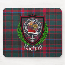 Buchan Scottish Clan Tartan and Crest 