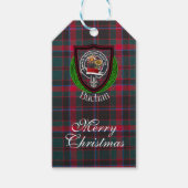 Buchan Scottish Clan Tartan & Crest ギフトタグ (正面)