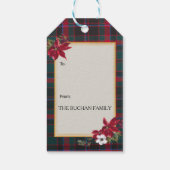 Buchan Scottish Clan Tartan & Crest ギフトタグ (裏面)