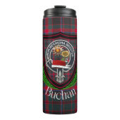Buchan Scottish Clan Tartan & Crest タンブラー (正面)