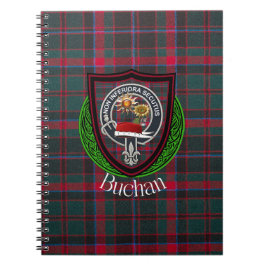 Buchan Scottish Clan Tartan & Crest ノートブック
