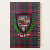 Buchan Scottish Clan Tartan & Crest プランナー手帳 (裏面)