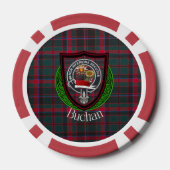 Buchan Scottish Clan Tartan & Crest ポーカーチップ (裏面)
