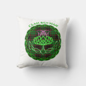 Buchan Scottish Tartan Celtic Thistle クッション (正面)
