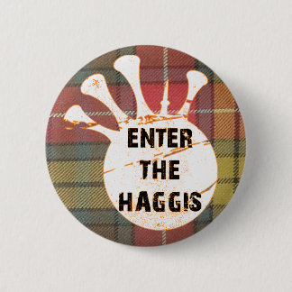 BUCHANANのタータンチェックボタン 缶バッジ