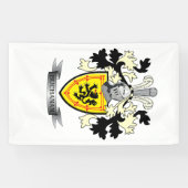 Buchananの家紋の紋章付き外衣 横断幕 (横)