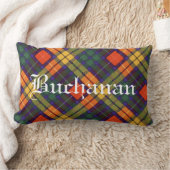 Buchanan家族の一族の格子縞のスコットランドのキルトのタータンチェック ランバークッション (ブランケット)