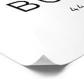 Bucharest Cityscape Art Print Hand-Drawn ポスター (角)