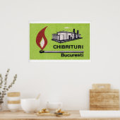 Bucharest Match Factory - Matchbox Print ポスター (キッチン)