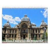 Bucharest-Romania Calendar カレンダー (カバー)