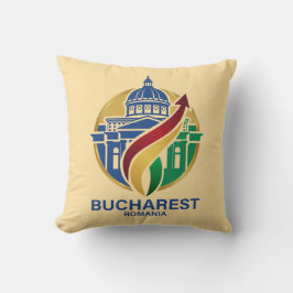 Bucharest Romania Eastern European クッション