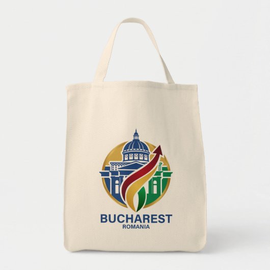 Bucharest Romania Eastern European トートバッグ (正面)