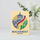 Bucharest Romania Eastern European ポストカード (スタンド正面)