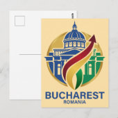 Bucharest Romania Eastern European ポストカード (正面/裏面)