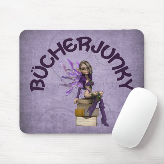 Bücherjunky マウスパッド (マウス)