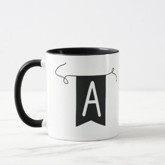 Buchstabe „A“ Becher  Tasse マグカップ