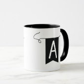Buchstabe „A“ Becher  Tasse マグカップ (正面右)