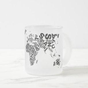 Buchstabenweltのマグ フロストグラスマグカップ
