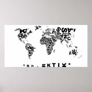 Buchstabenweltポスター ポスター