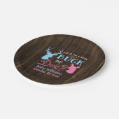 BuckまたはDoe Genderがパーティーの赤ちゃんシャワーを明らかにする ペーパープレート (アングル)