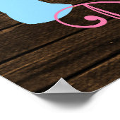 BuckまたはDoe Genderによるパーティー・バナーの表示 ポスター (角)