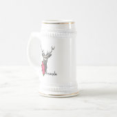 Buck & Buds BOHO Deer ビールジョッキ (正面左)