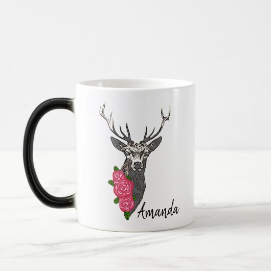 Buck & Buds BOHO Deer モーフィングマグカップ (左)