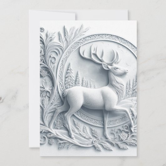 Buck Deer Winter Solstice Dinner 招待状 (裏面)