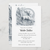 Buck Deer Winter Solstice Dinner  招待状 (正面/裏面)