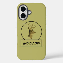 Buck Head Dark Khaki iPhone Cases iPhone 16ケース