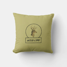 Buck Head Dark Khaki Pillows クッション