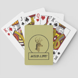 Buck Head Dark Khaki Playing Cards トランプ