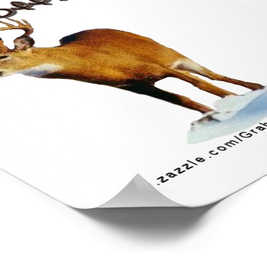 Buck Off! Post It... ポスター (角)