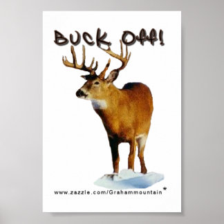Buck Off! Post It... ポスター