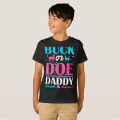 Buck Or Doe Daddy Needs To Know Keeper Of Gender R Tシャツ (正面フル)